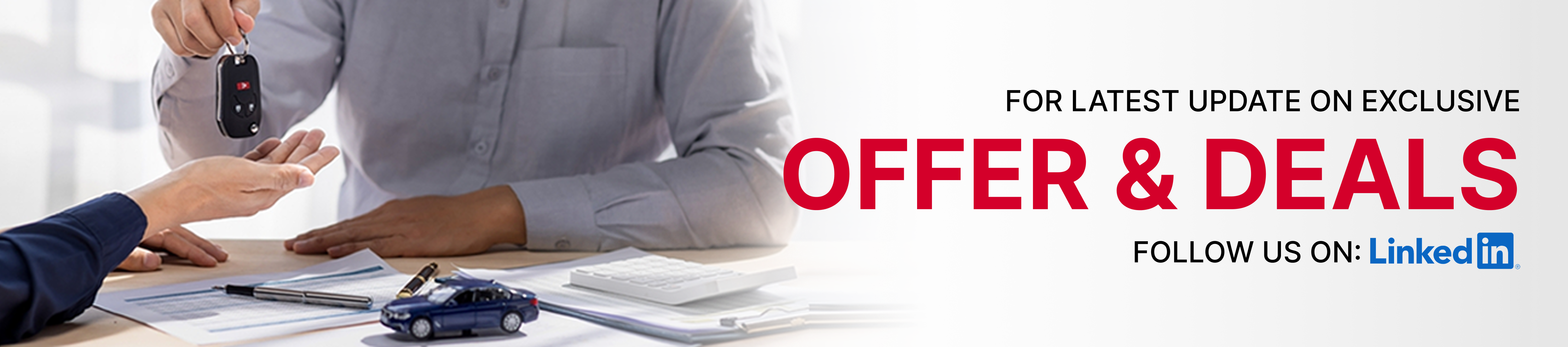 Offer and deals banner